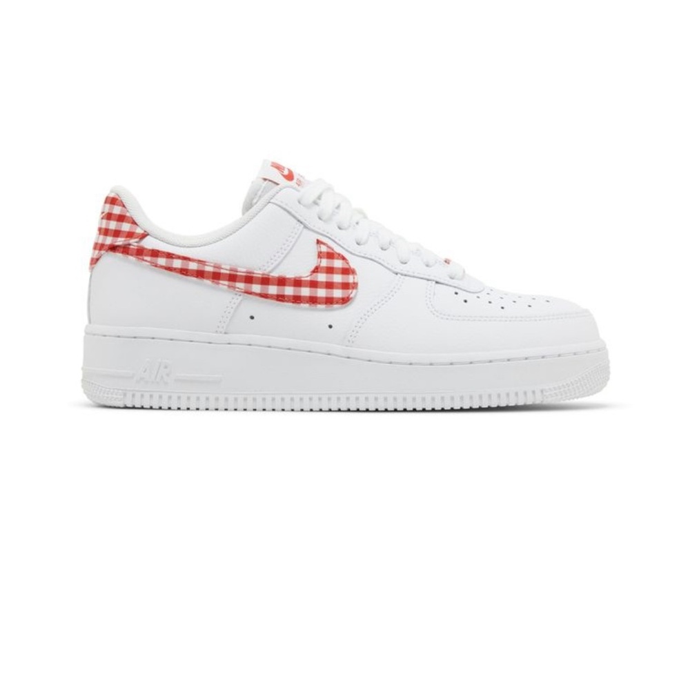 Nike Air Force 1 - Red Gingham Size 8.5